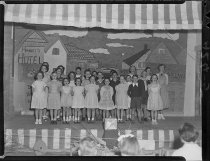 Box A24 frame 5, Okains Bay School Concert Dec 1954