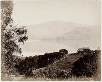 Akaroa Harbour. Burton Brothers, c.1884