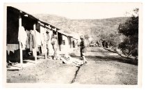 Barracks, near Kalid Bahr, 1918 or 1919. Justin Lelievre photo