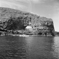 "Miss Akaroa" on a trip to Spy Glass. Donald J. McKay, 1960