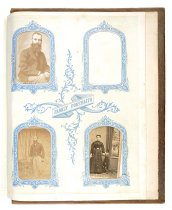 Carte de visites. The Complete Domestic Bible, Hubbard Bros., 1873