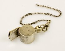 Whistle given to Frank Worsley by Alfred Arnold in 1917.
