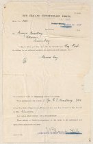 New Zealand Expeditionary Forces - Distribution Deceased Soldiers