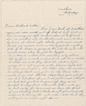 R.V. Armstrong letter, 08/1915, p.1