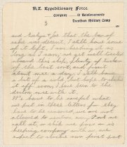 R.V. Armstrong letter, 22/08/1915, p.3