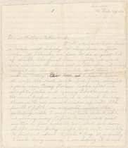 R.V. Armstrong letter, 10/10/1915, p.1