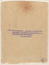 R.V. Armstrong, bag of personal effects, 1916