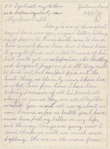 L.F. Armstrong letter, 22/01/1916, p.1