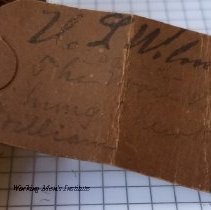 Tag on Piece of Noose