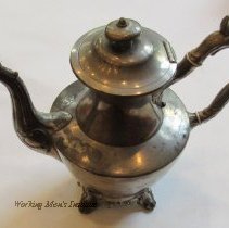 Britannia Metal Coffeepot