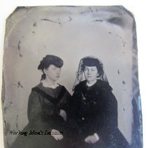 Nina Dale Owen and Cecil Cox Tintype