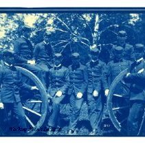 Purdue Artillery 1893 - 1897 Photo By William Chester Halstead
