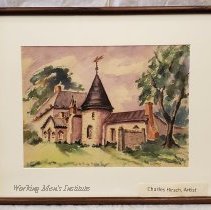 Painting of David Dale Owen Laboratory