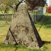 Monument at Maple Valley Hobart Cemetery