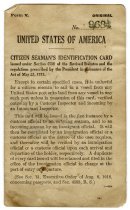 Card, Identification - Side 1