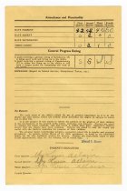 Report Card - side 4