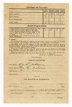 Report Card - side 4