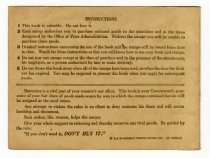 Ration Book - side 3