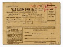 Ration Book - side 1