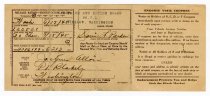 Ration Book - side 1