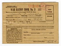 Ration Book - side 1