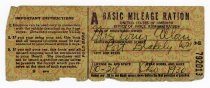 Ration Book - side 1