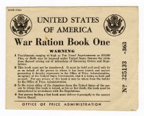 Ration Book - side 1