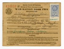 Ration Book - side 1