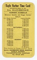 Schedule - Side 1