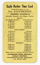 Schedule - Side 1