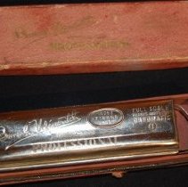 Slim Haugen's harmonica