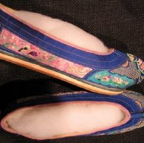 Shoes, Chinese origin.