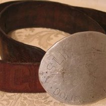 Slim Haugen oval buckle