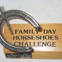 Hiram Walker Horseshoe trophy