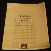 The financial record book for 1996-1997 for the 1st Winfield