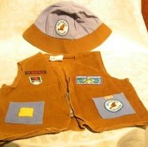 Beavers hat and vest