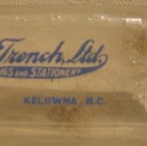 W.R. French Ltd bottle