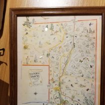 Rainbow Ranche drawn Map