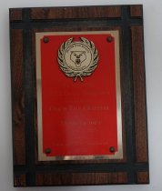 Plaque, Award