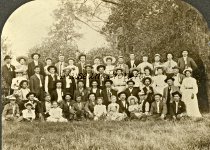 "Finnish Group at Secret Ravine Picnic"