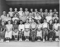 1954-55 Rocklin Elementary Class Photo