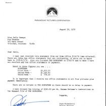 Demand for payment from Paramount re: The Godfather