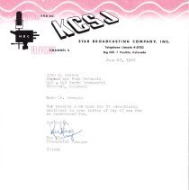 June 27, 1960 KCSJ claim of contract fulfillment