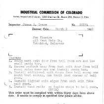 Notice of Safety Violations