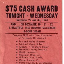 cash award leaflet