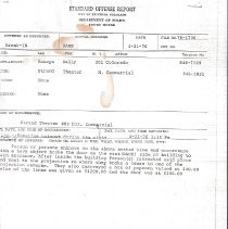 copy of police report