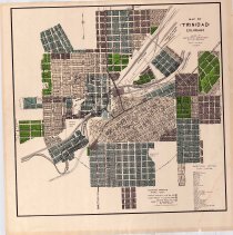 Map of Trinidad 1933