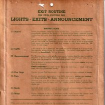 Front side with instructions