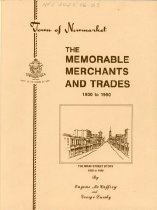 The Memorable Merchants and Trades 1930-1950