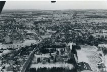 Aerial photograph of Newmarket